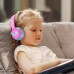 Внешние наушники HOCO W31 Childrens headphones розовые (панда)
