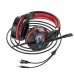 Наушники игровые HOCO W104 Drift gaming headphones черно красные