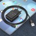 Сетевое зарядное устройство USB 2100mAh + кабель micro USB BOROFONE BA64A single port charger set черный