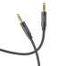 Кабель удлинитель HOCO UPA19 AUX audio cable 3.5 1 метр черный