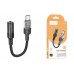 Адаптер для проводной гарнитуры c 3.5 мм на Type-C HOCO LS37 Spirit transparent digital audio converter Type-C to 3.5mm (черный) Адаптер для проводной гарнитуры c 3.5 мм на Type-C HOCO LS37 Spirit transparent digital audio converter Type-C to 3.5mm (черный)