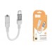 Адаптер для проводной гарнитуры c 3.5 мм на Type-C HOCO LS37 Spirit transparent digital audio converter Type-C to 3.5mm (серый) Адаптер для проводной гарнитуры c 3.5 мм на Type-C HOCO LS37 Spirit transparent digital audio converter Type-C to 3.5mm (серый)