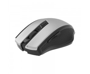 Мышь беспроводная Perfeo оптич. "FLAIR", 6 кн, 800-1600 DPI, USB, серебр.