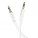 Кабель удлинитель HOCO UPA16 AUX audio cable 3.5 1 метр белый