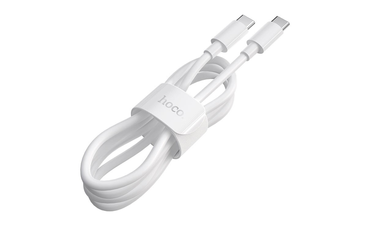 Кабель USB HOCO X51  Type-C to Type-C higt energy 100w (белый) 2 метра
