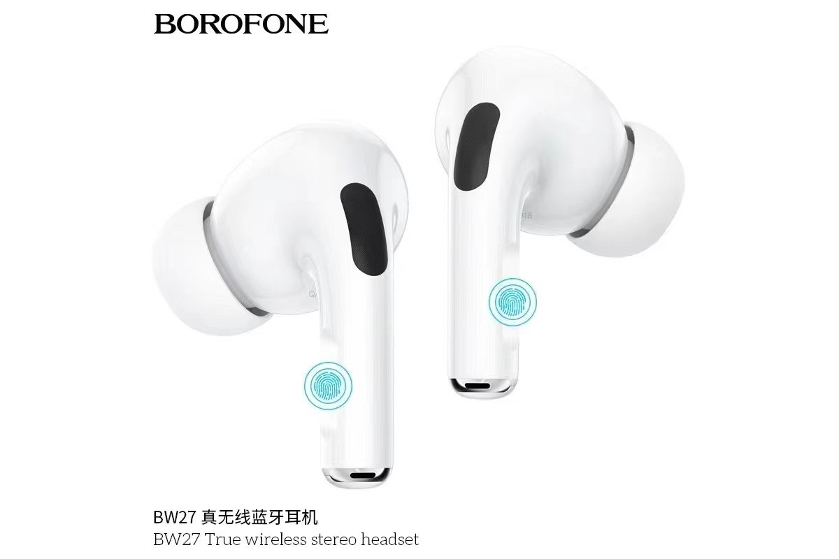 Беспроводные наушники BOROFONE BW27 True wireless BT headset белые