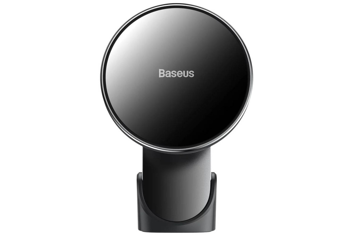 Держатель автомобильный для телефона Baseus Big Energy Car Mount беспроводная зарядка (чёрный)