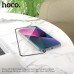 Защитное стекло дисплея iPhone 13/13 Pro (6.1)  HOCO A12 Nano 3D tempered glass прозрачное