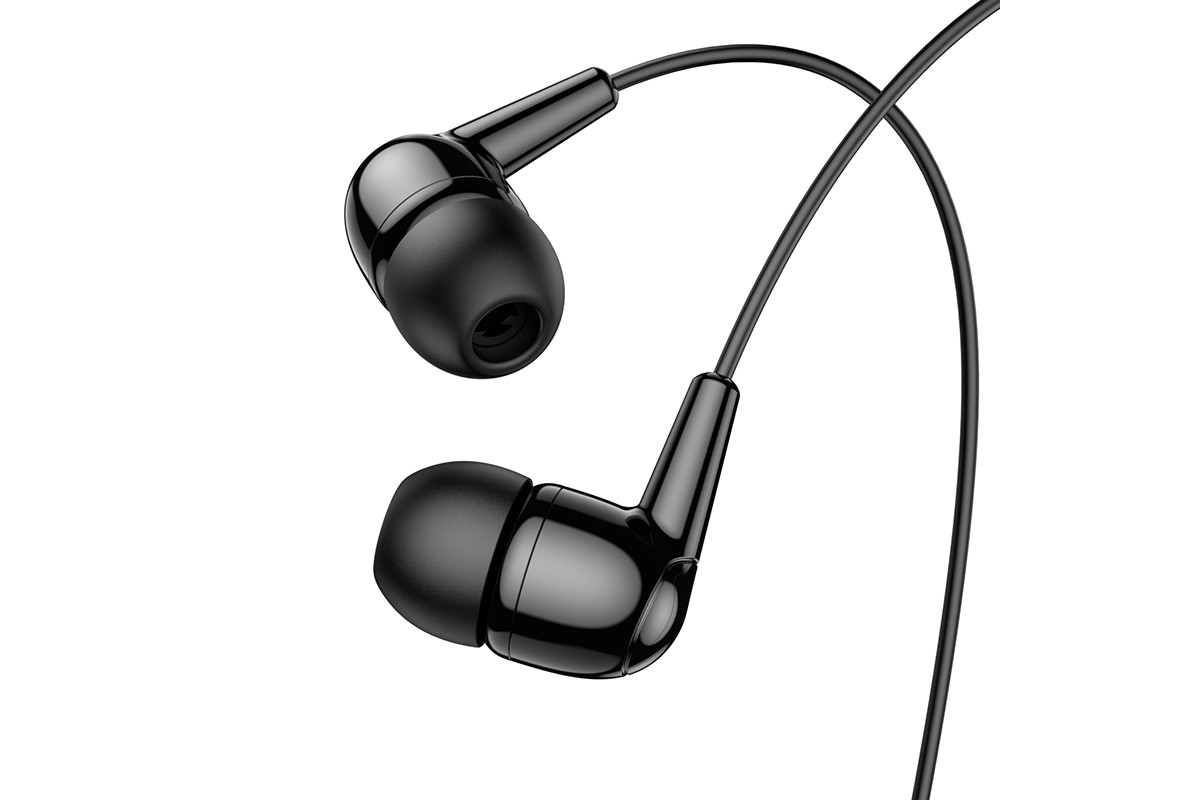 Наушники HOCO M97 Enjoy earphones with microphone черная