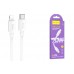 Кабель USB Type-C - Lightning HOCO X96 PD20W (белый) 1м