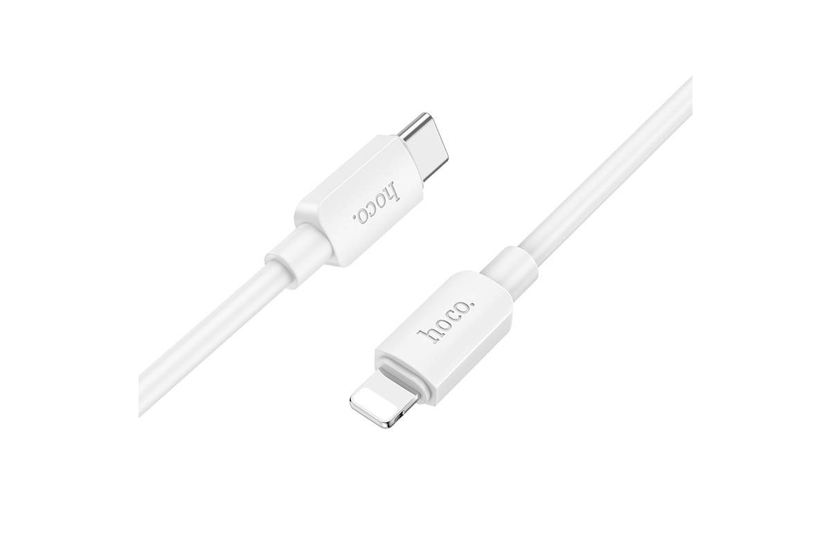 Кабель USB Type-C - Lightning HOCO X96 PD20W (белый) 1м