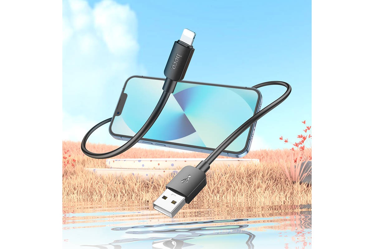 Кабель USB - Lightning HOCO X96, 2,4A (белый) 1м