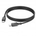 Кабель USB Type-C - USB Type-C HOCO X101 PD60W (черный) 1м