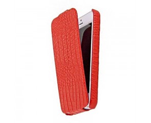 Накладка крышки Borofone для iPhone 5 / 5S / SE Matt Crocodile Cover Case т.роз