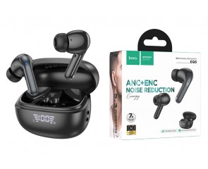 Наушники вакуумные беспроводные HOCO EQ5 Energyl true wireless BT headset (черный)