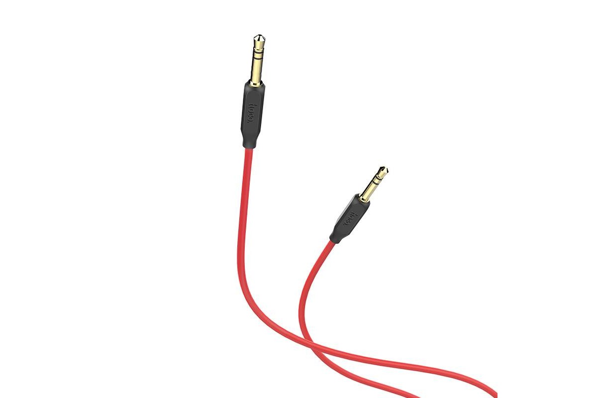 Кабель удлинитель HOCO UPA11 AUX Audio cable 3.5 1 метр черный