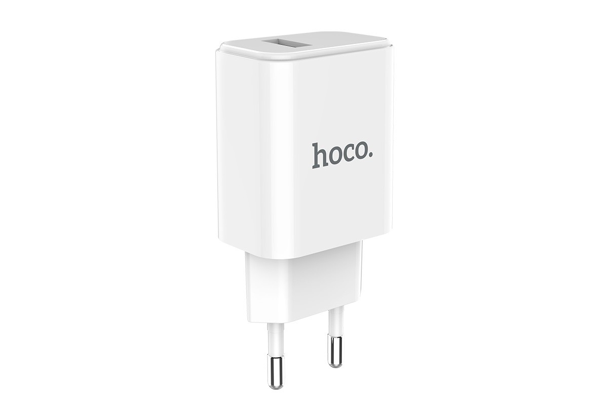 Сетевое зарядное устройство 2 USB 3400mAh  HOCO C61A  port charger белый