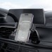 Держатель автомобильный для телефона HOCO HW1 Pro wireless fast charging car holder черный