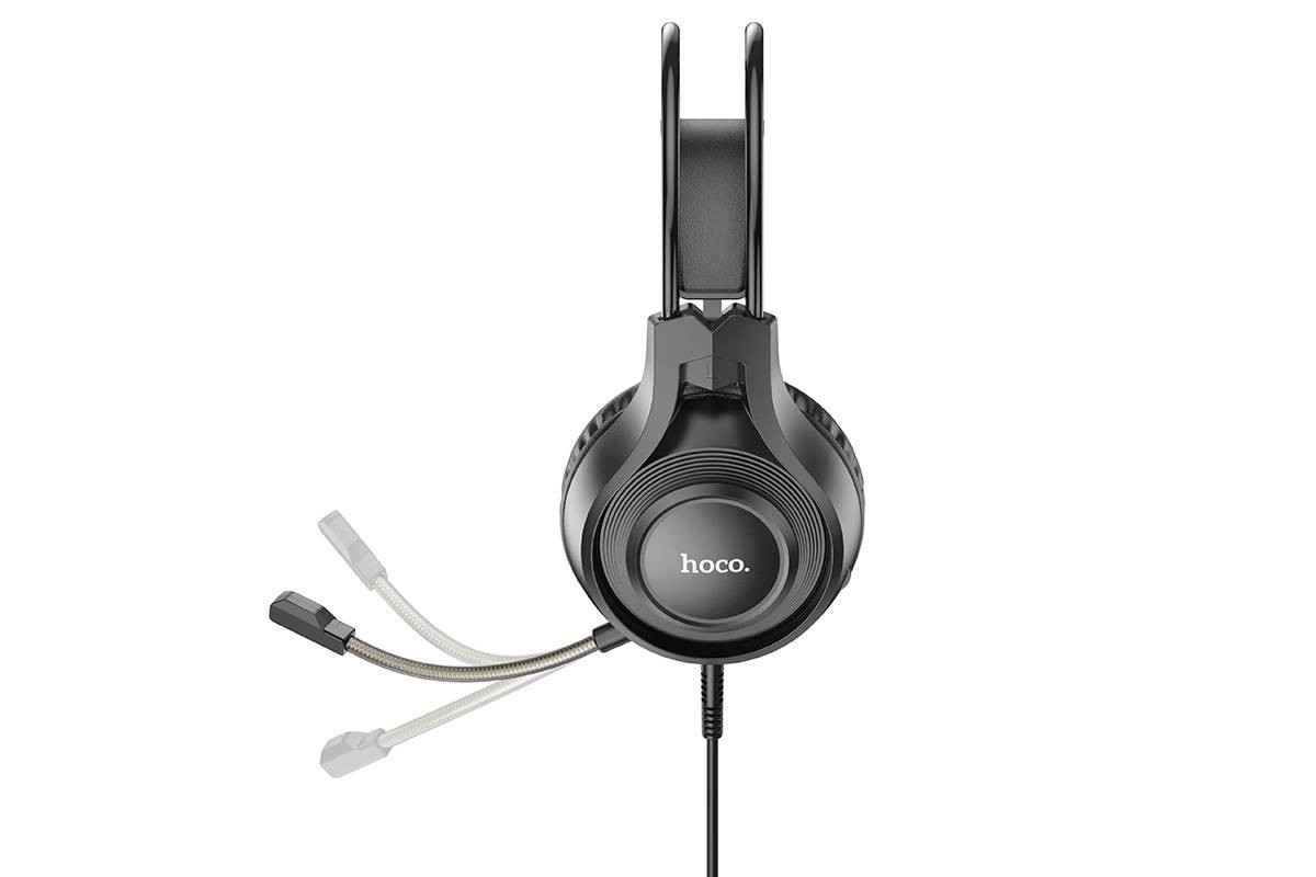 Наушники мониторные проводные HOCO W106 Tiger gaming headphones (черный)