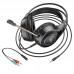 Наушники мониторные проводные HOCO W106 Tiger gaming headphones (черный)