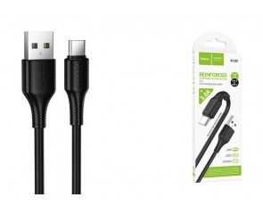 Кабель USB - USB Type-C HOCO X120 Beneficio (черный)