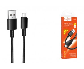 Кабель USB - MicroUSB HOCO X119 Energy (черный)