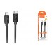 Кабель USB Type-C - USB Type-C HOCO X115 Surpass 240W черный