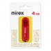 Флешка USB 2.0 Mirex CANDY RED 4GB (ecopack)