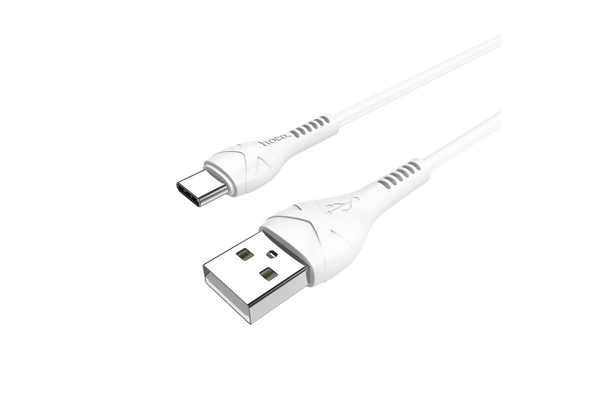 Кабель USB HOCO X37 Cool power charging data cable for Type-C 1 метр черный