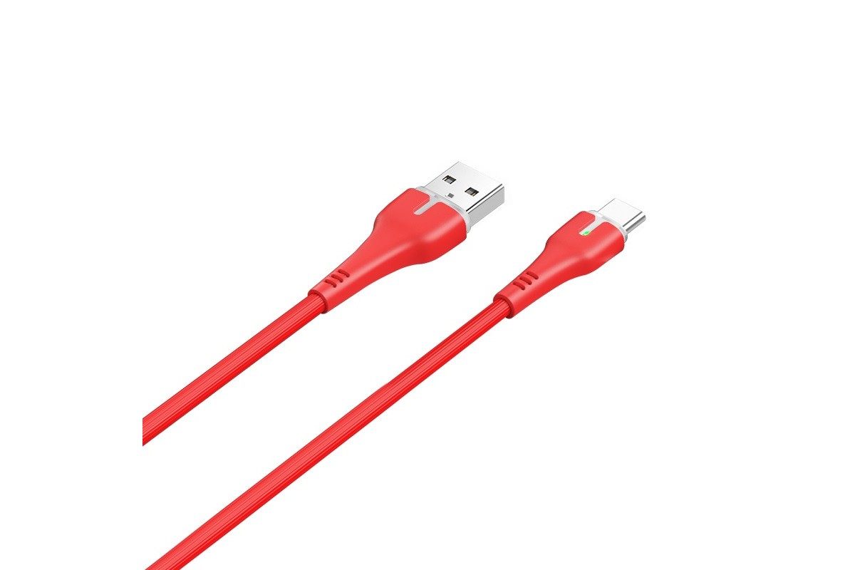 Кабель USB HOCO X45 Surplus Type-C cable (красный) 1 метр
