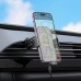 Держатель автомобильный для телефона BOROFONE BH205 magnetic wireless Fast charger в решетку воздуховода черный