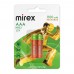 Аккумулятор Ni-MH Mirex HR03 / AAA 1100mAh 1,2V цена за 2 шт, блистер (23702-HR03-11-E2)