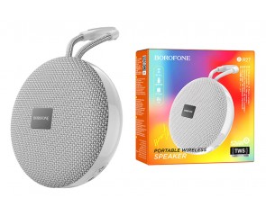 Портативная беспроводная колонка BOROFONE BR27 Sports BT (серый)