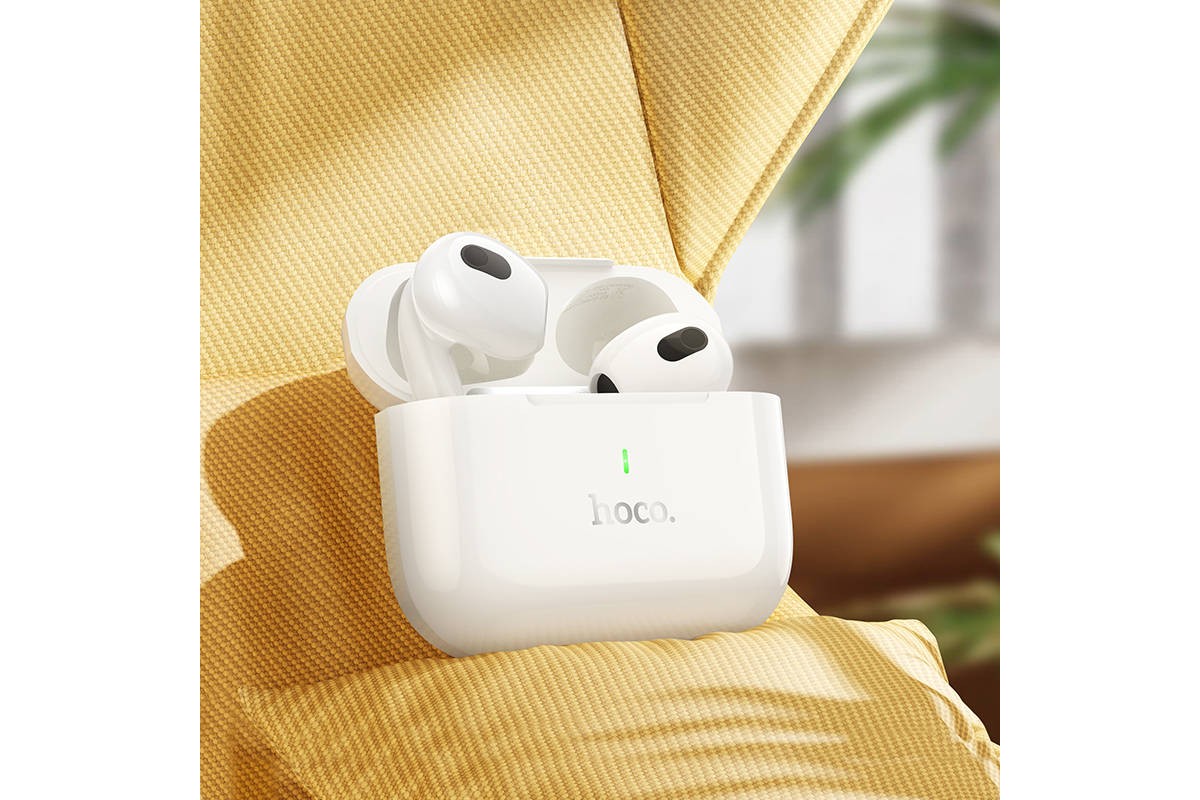 Наушники вакуумные беспроводные HOCO EW58 True wireless stereo headset Bluetooth (белый)