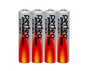 Батарейка солевая Perfeo R03 AAA/4SH Dynamic Zinc (спайка цена за 4 шт)