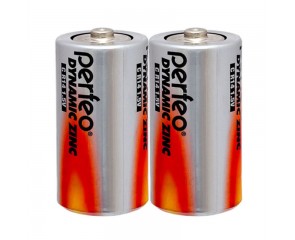 Батарейка солевая Perfeo R14/2SH Dynamic Zinc (спайка цена за 2 шт)