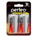 Батарейка солевая Perfeo R20/2BL Dynamic Zinc (блистер цена за 2 шт)