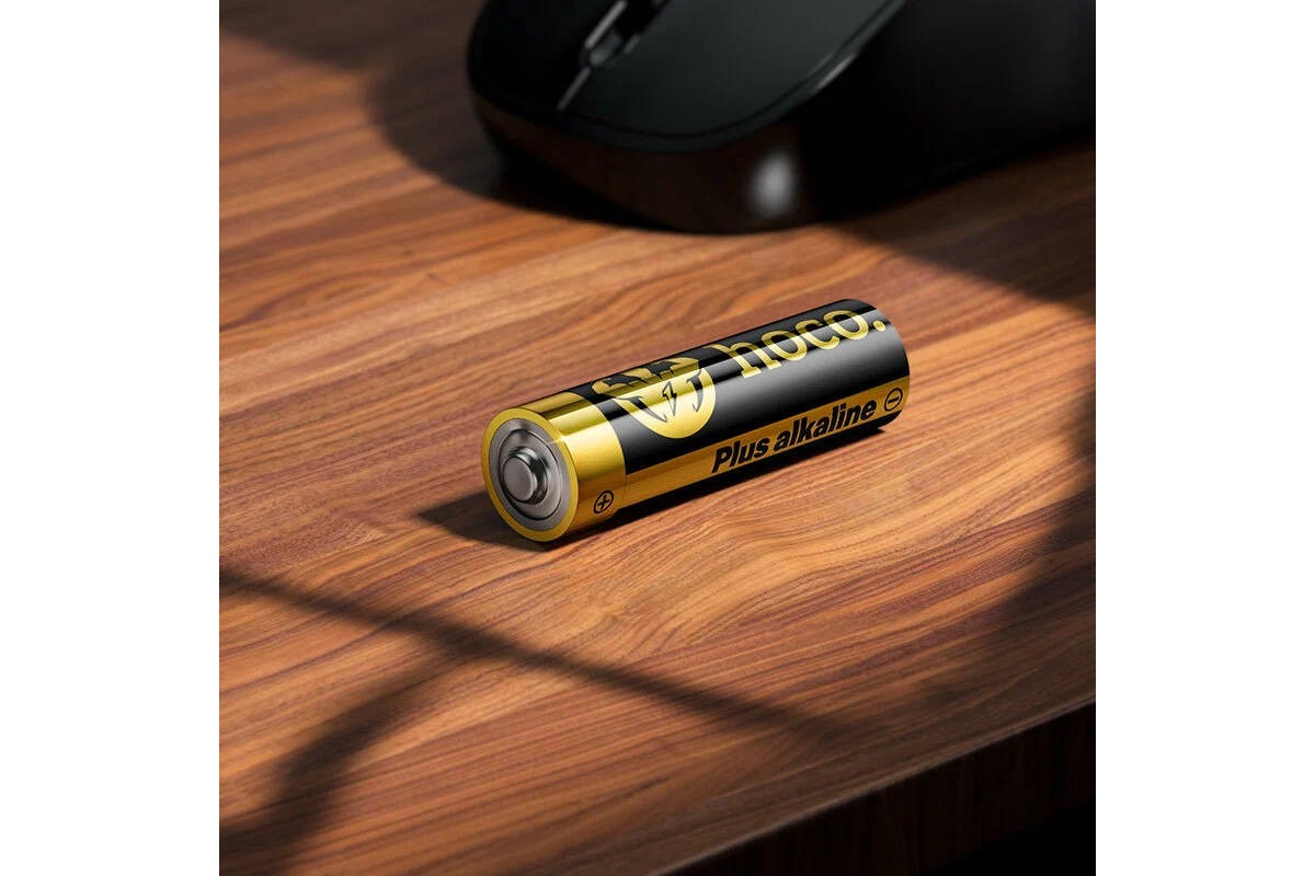 Батарейка алкалиновая HOCO JA1 AA LR6 (10PCS) (черный)