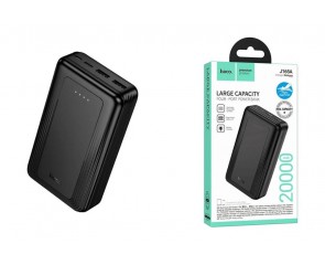 Универсальный дополнительный аккумулятор Power Bank HOCO J165A Honey (20000mAh) (черный)