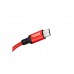 Кабель USB micro USB HOCO X14 Times speed charging cable (черно-красный) 2 метра