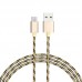 Кабель USB micro USB BOROFONE BX24 Ring current charging data cable  (золото) 1 метр
