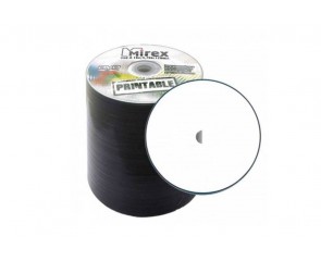 DVD-R printable inkjet под печать 4,7 Гб 16x (термоупаковка 100 штук)