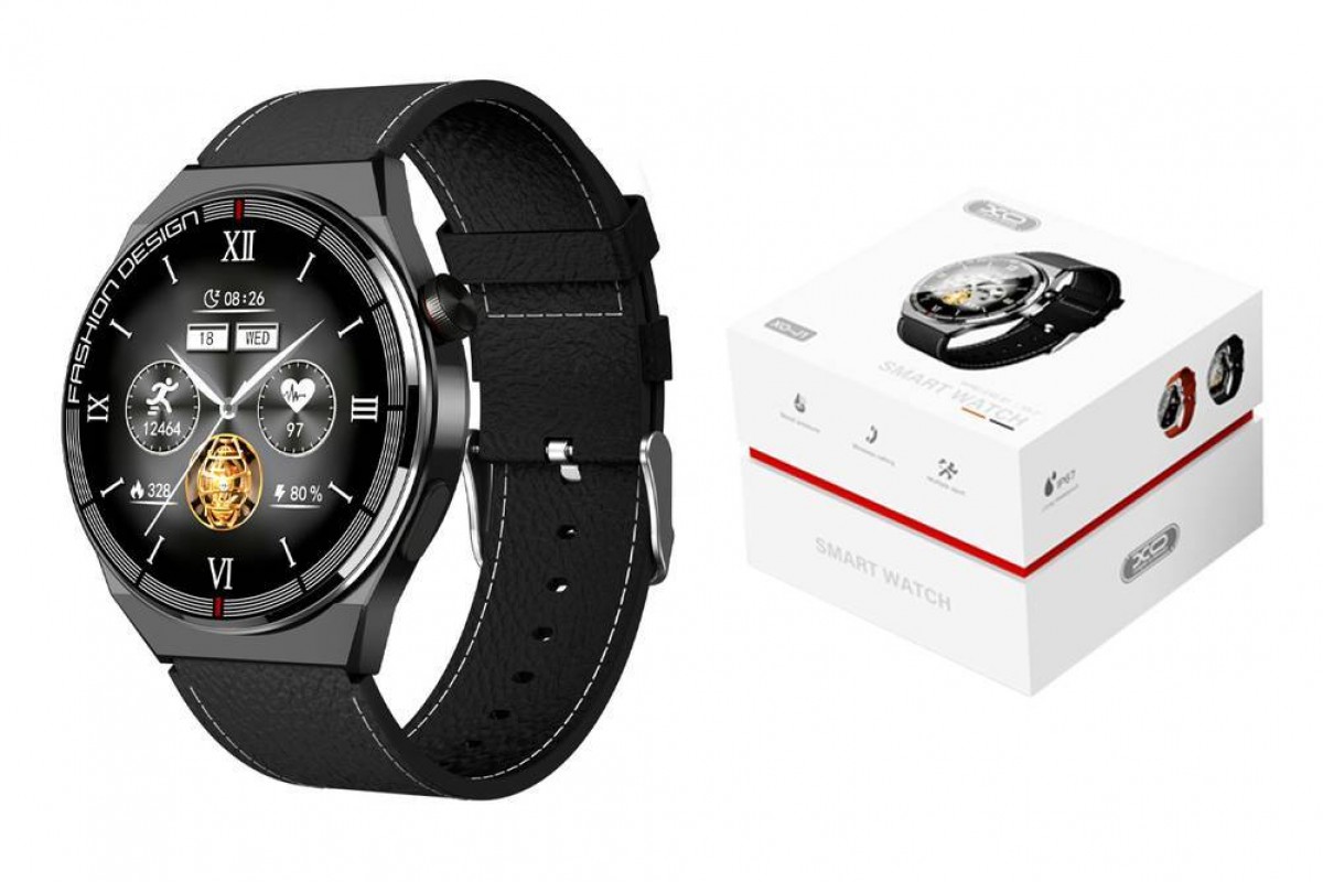 Смарт часы XO J1 Porsche Wireless Charging Sport Call (Чёрные)
