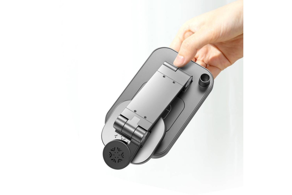 Беспроводное зарядное устройство 4 в 1 XO TK23 Digital Display Magnetic (Mobile Phone 15W/Headphone 5W/Watch 2.5W/Capacitive Pen 2W) (Чёрный)