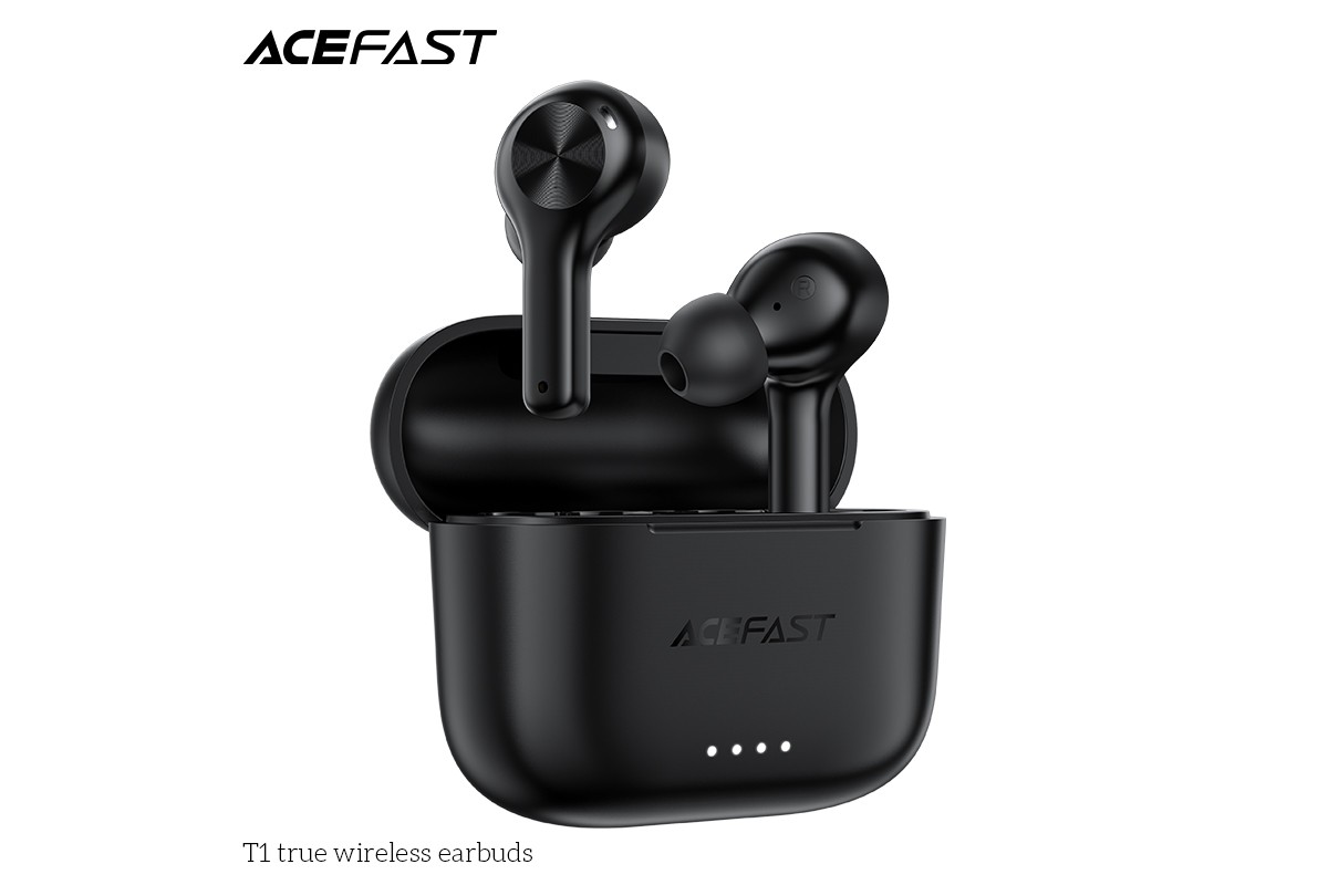 Беспроводные наушники ACEFAST T1 true wirelles earbuds черные