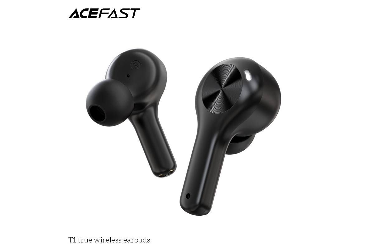 Беспроводные наушники ACEFAST T1 true wirelles earbuds черные