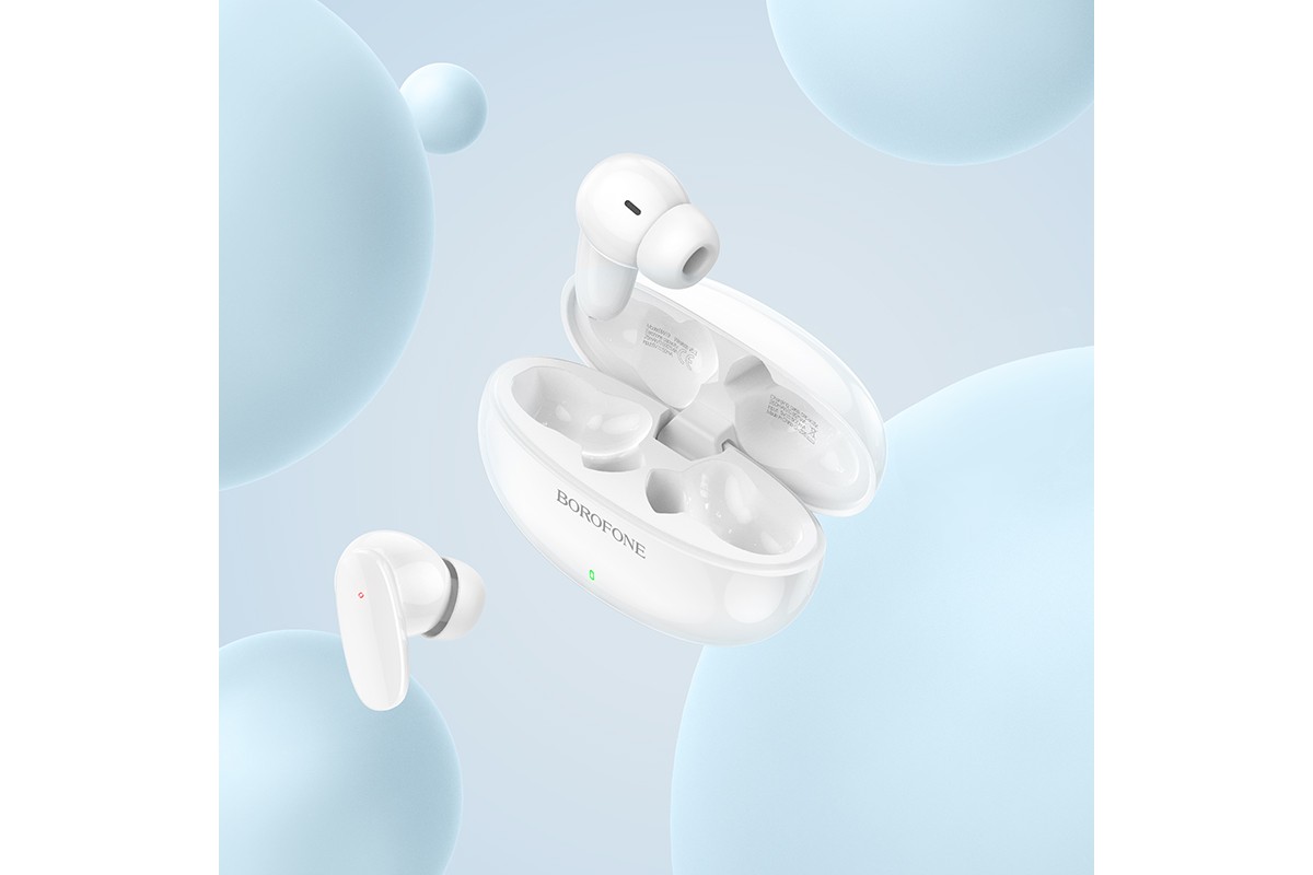 Bluetooth-наушники BOROFONE BW19 Wonderful  true wireless headset белые