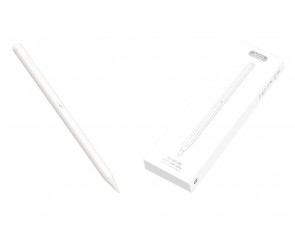 Стилус XO ST-05 iPad dedicated second-generation magnetic suction wireless charging capacity pen (белый)