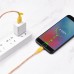 Кабель для iPhone HOCO U73 Star Galaxy Silicone charging cable for Lightning 1м желтый
