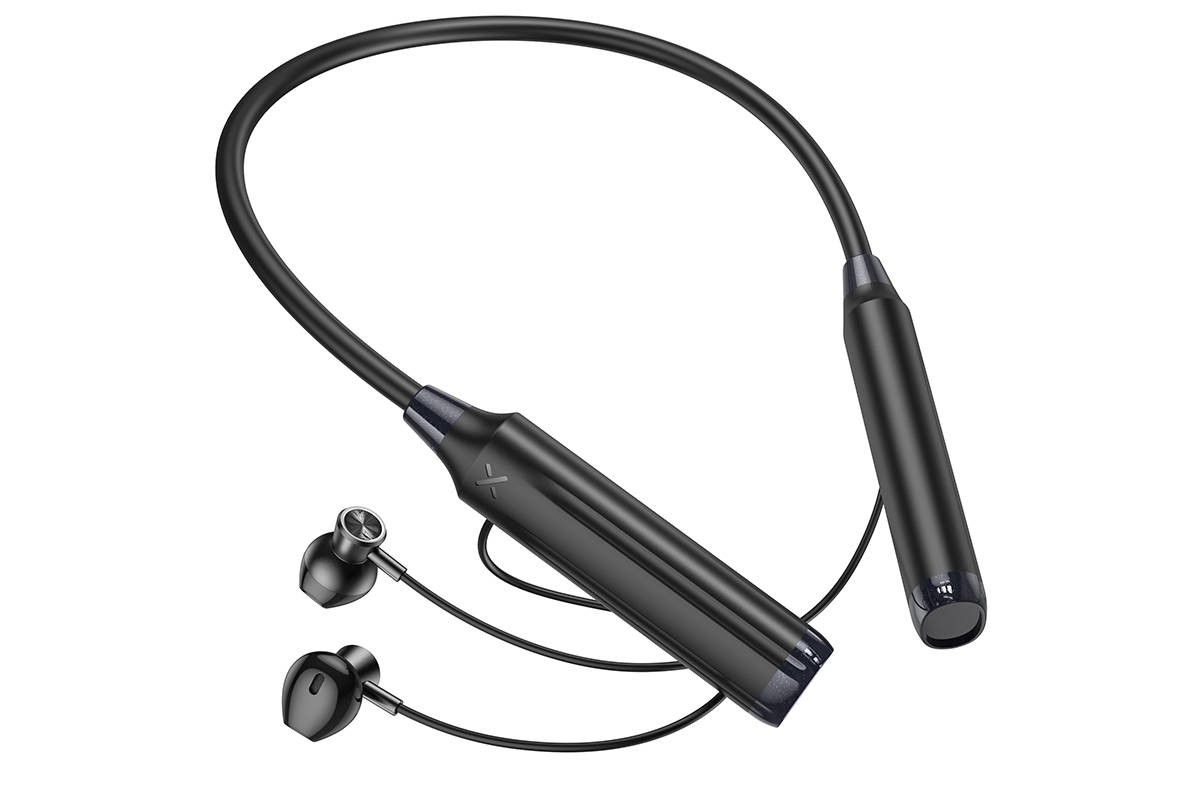 Наушники вакуумные беспроводные BOROFONE BE64 Perfect neckband wireless BT headset Bluetooth (черный)